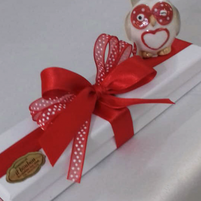 Scatola Laurea Con Gufetto